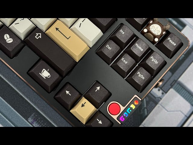Owlab Vento80 ビルド済み内部ユニット Owlab Vento80 - Cherry MX Black / 오울랩 벤또80 - 삼신흑 - YouTube