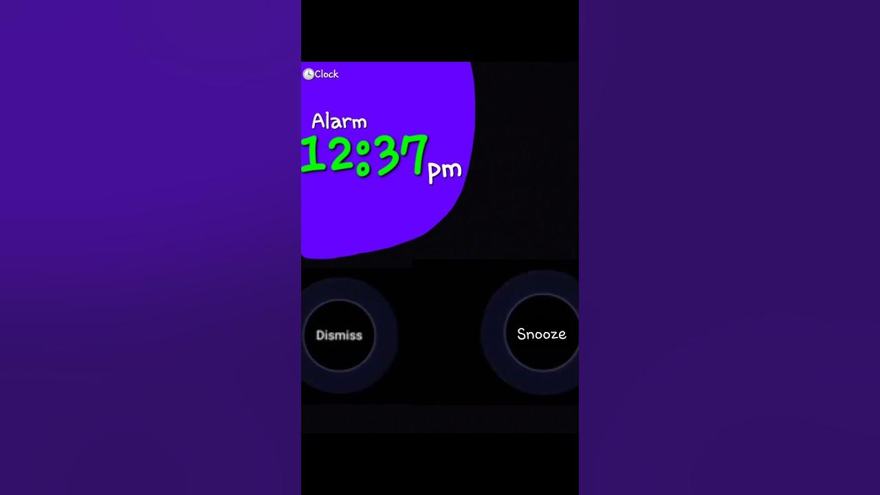 Samsung Galaxy S9 Alarm YouTube