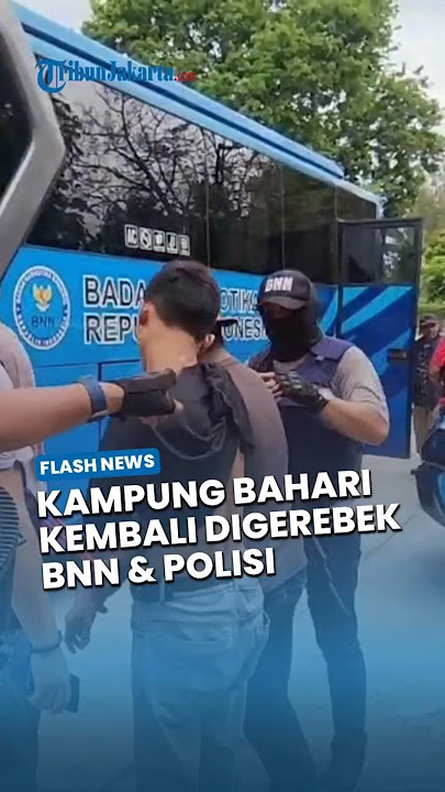 BNN Sita Puluhan Kilo Narkoba, Senpi hingga Uang Miliaran dari Kampung Bahari Jakarta Utara