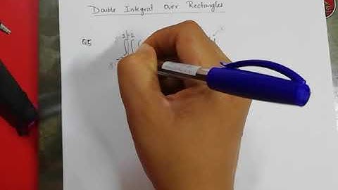 Part 2: Double Integrals over rectangles