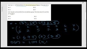 Group Theory PYQs Solutions 2018 // # Delhi University