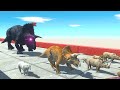 Escape from Deadly Triceratops -Animal Revolt Battle Simulator