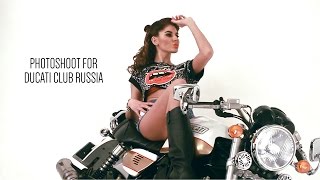 Photoshoot for Ducati Club Russia