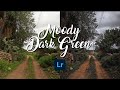 MOODY DARK GREEN / TUTORIAL LIGHTROOM MOBILE