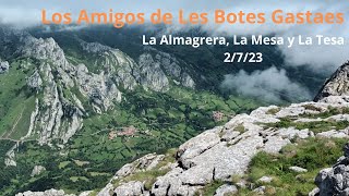 Ruta a los picos Almagrera, Tesa y Mesa (Ubiñas - Asturias)