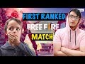 Noob Plays his First Ever Ranked Game in Free Fire