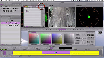 AVID tutorial - Color Correction Templates MC v.7.x - PART 2