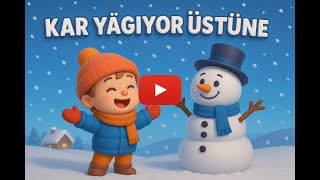 Kar Yağıyor Neşeli Kış Günü Şarkısı Çocuk Şarkıları Türkçe