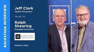 Ralph Shearing of Hawthorn Resources Corp. talks to Jeff Clark at Metals Investor Forum | March 2025