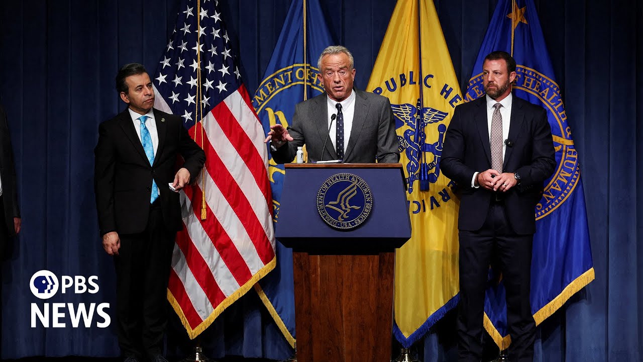 WATCH LIVE: RFK Jr.'s MAHA Commission releases strategy on children's health