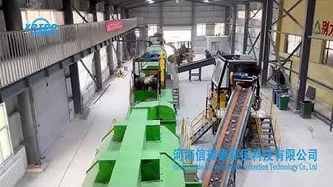 waste sorting recycling machine,MSW line, garbage recycling equipment#recycling#machine#garbage