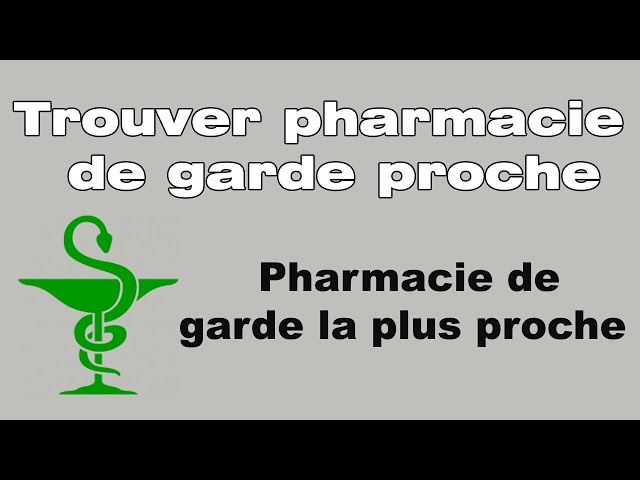 Comment trouver la pharmacie de garde la plus proche ? : Femme