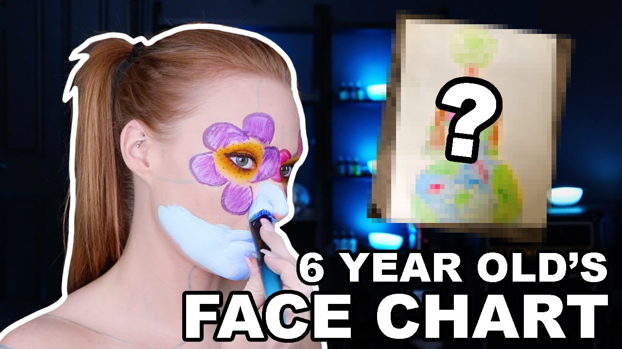 A 6 Year Old Made My Face Chart