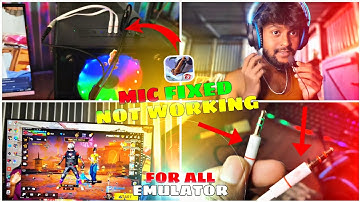 Mic Not Working in Free Fire? 🎮 FIX for Bluestacks,MSI Emulator 🔧 2025 Update 🎯 Bappa Pc Gaming
