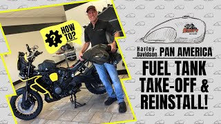 Harley-Davidson Pan America Fuel Tank Removal & Reassembly - Step-by-Step Guide with Larry Yeager