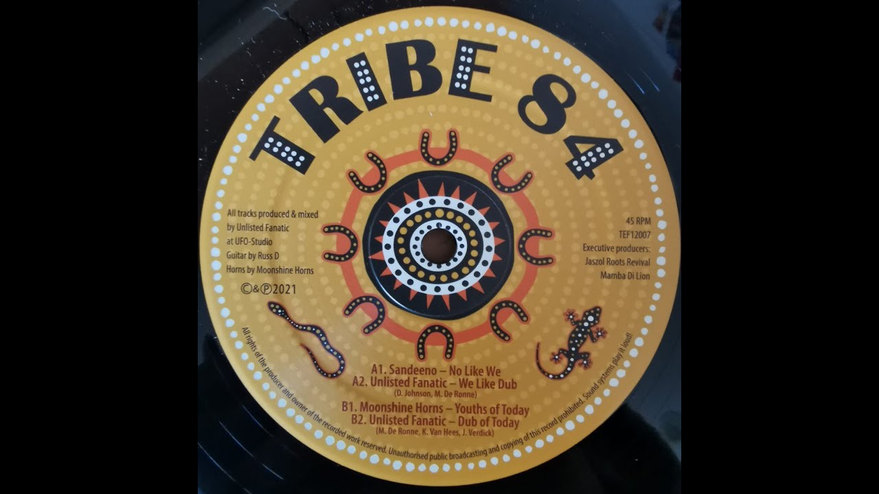 TRIBES 84 RECORDS NO LIKE WE - SANDEENO