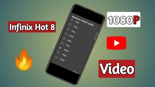 Infinix Hot 8 1080p YouTube Videos | Enable 1080p YouTube Videos In Infinix Hot 8 | 4k YouTube video