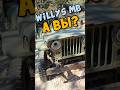 willys MB.А вы? #benderhistory #танки #авто #танковыймузей #израиль #україна #грузия #shorts