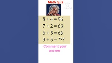 Maths Quiz. #maths #mathematics #mathstricks #exam #study #mathsquiz #mathspuzzle #quiz