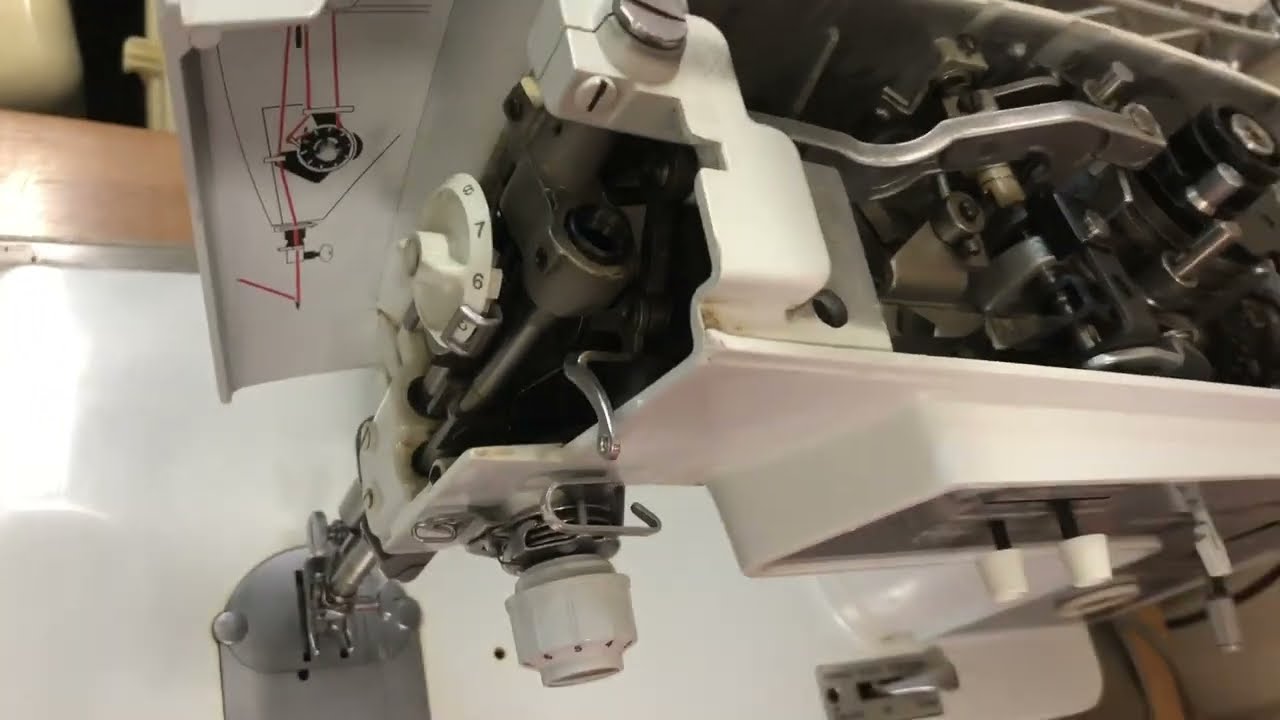 SINGER TOUCH & SEW 600E: COMO ARREGLAR EL BOTÓN DE SELECCIONAR. PARTE 2