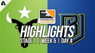 Boston Uprising vs Houston Outlaws | Overwatch League Highlights OWL Week 5 Day 4