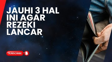 Jauhi 3 hal ini agar rezeki lancar. #kajianislam #yukngaji  #muhasabahdiri #introspeksidiri