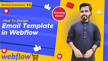 How To Customize Email Template in Webflow in Urdu/Hindi  - Webflow Ecommerce  - Webflow Tutorial