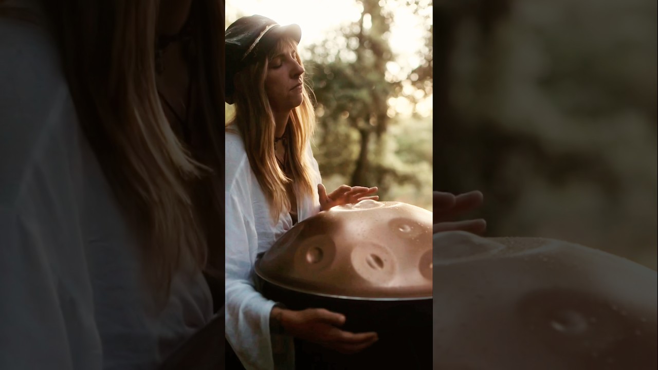 Touched by Light ✨ Calming Handpan Music | Changeofcolours #relaxingmusic #meditationmusic