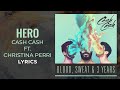 Gambar cover Cash Cash, Christina Perri - Hero LYRICS 