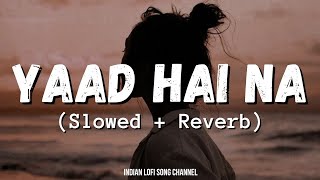 Yaad Hai Na - Arijit Singh | Slowed and Reverb | Raaz Reboot | Lofi Song