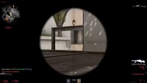 CS:GO | Scout No Scope Through Smoke. |