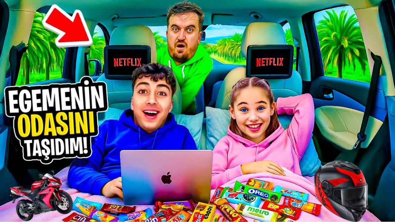 ELİF SİNEM ABİSİNİN ODASINI ARABASINA TAŞIDI !! EGEMEN ÇOK KIZDI !! 