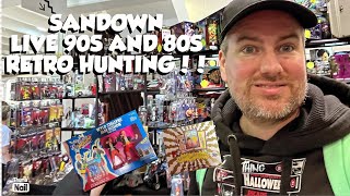 LIVE SUPER SANDOWN   RETRO HUNTING!!! TOYS, GAMES AND MUCH MORE!!