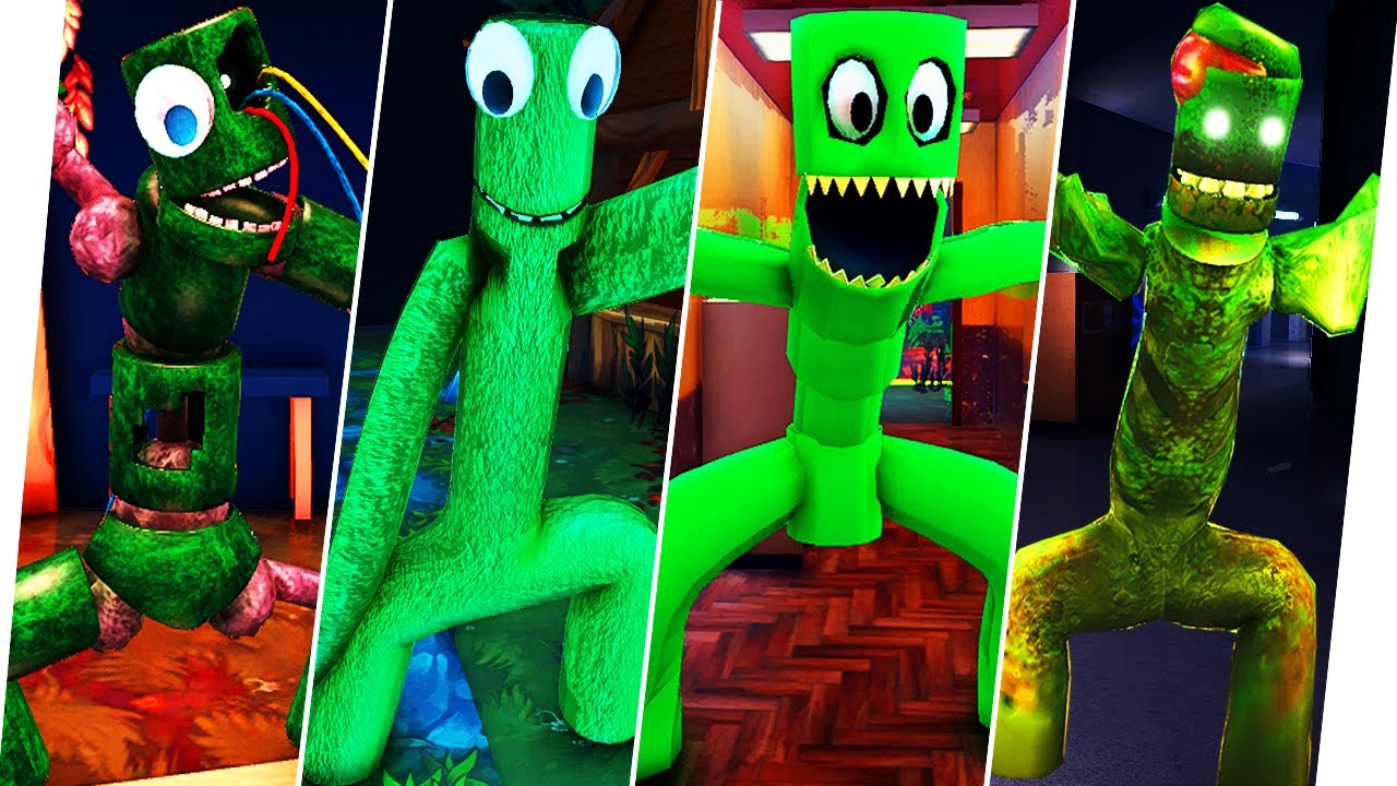 Evolution of Roblox Rainbow Friends (Green ) 