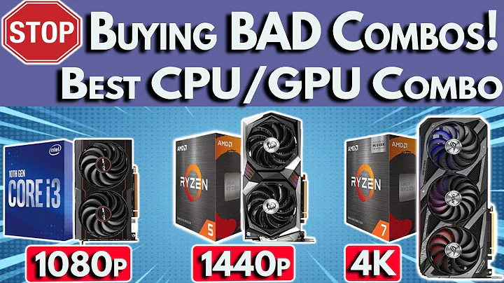 Stop Making Bad Choices! Find the Best CPU and GPU Combo for 2022