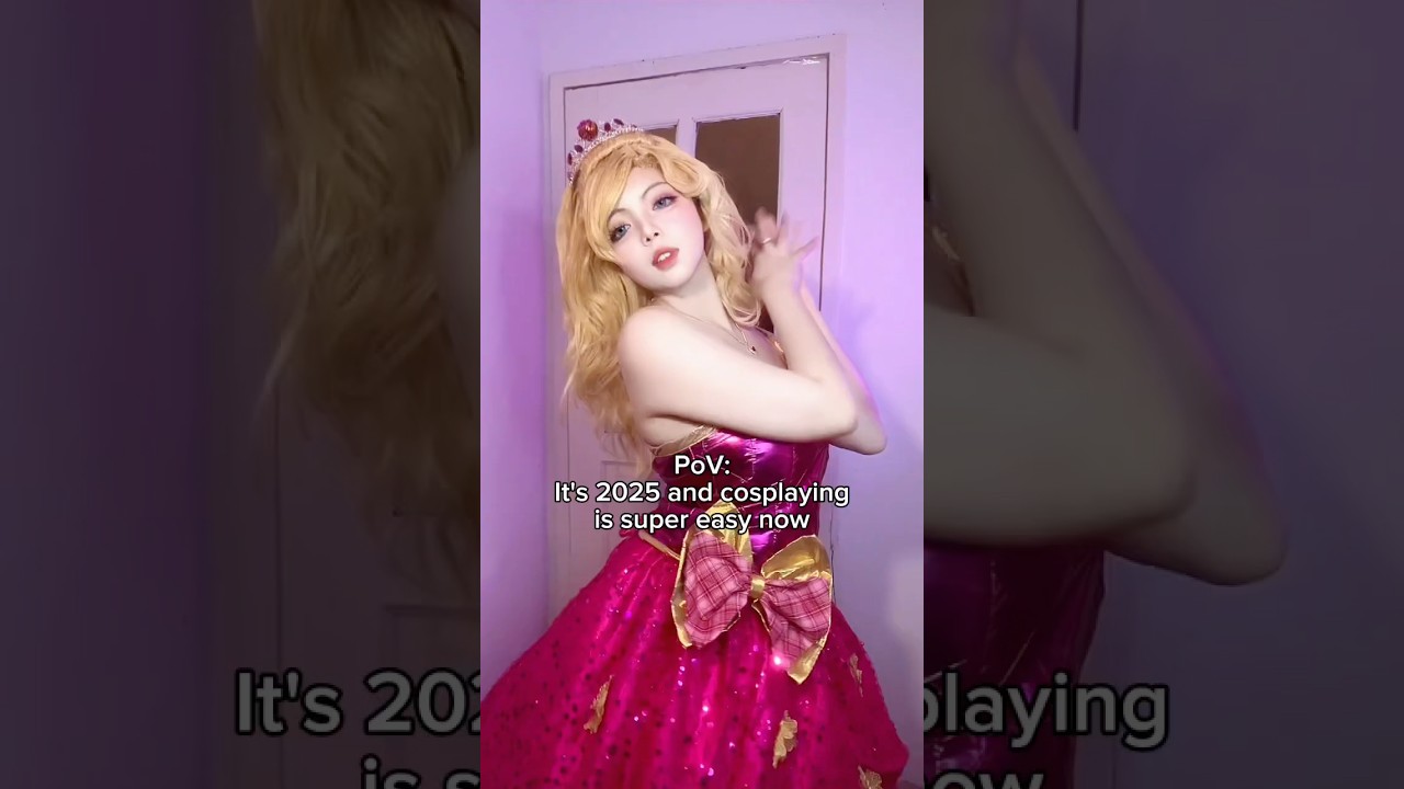 Full wig styling tutorials on my YT ✨#barbie #barbieprincesscharmschool #cosplay #wig #tutorial