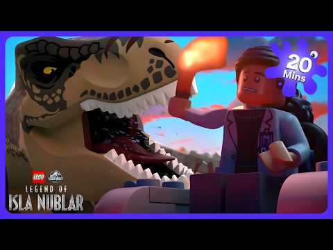 DINO RIOT! 😮🦖😱 | LEGO Jurassic World | WildBrain Kids