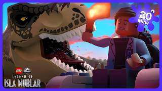 dino riot lego jurassic world wildbrain kids