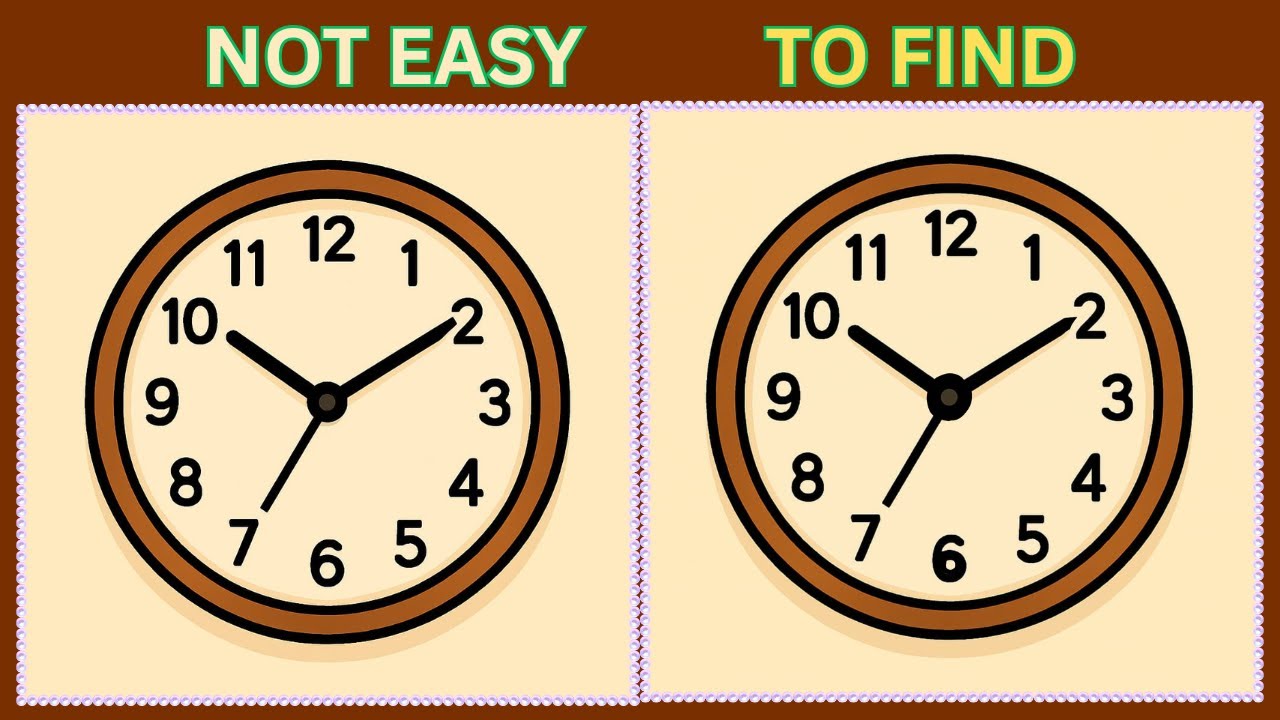 Find the 3 differences | Boost your focus| Mind game| visual game