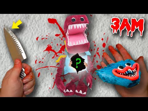 🔪 😱 GECE 3'te BOXY BOO OYUNCAĞI İÇİNİ KESİP AÇTIM (BAKIN NE ÇIKTI) *PROJECT PLAYTİME*