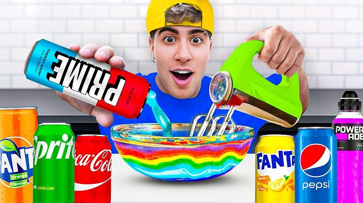 MEZCLAMOS TODAS LAS BEBIDAS DEL MUNDO !!