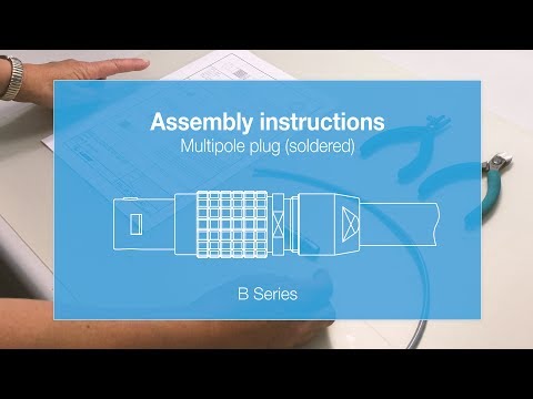 LEMO's B series connector assembly - FGG.1B.306.CLAD