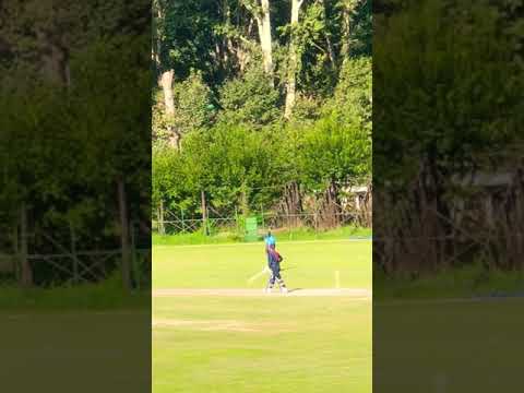 Rasikh Salam Batting in Syed Mushtaq Ali Trail Match