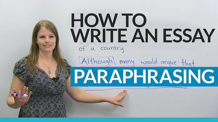 How to write a good essay: Paraphrasing the question - DayDayNews