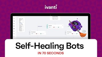 Ivanti Micro-Demo: Self-Healing Bots in 70 Seconds