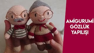 #amigurumi #gözlük #dıy KOLAY GÖZLÜK YAPIMI(How to make glasses for amigurumi babies)