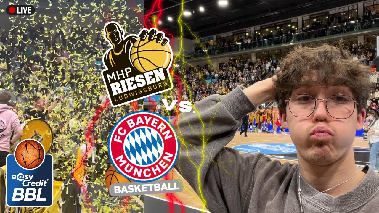 Demütigung in d. MHP Arena + Isaac Bonga Interview I FCBB vs. Ludwigsburg BBL Vlog