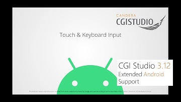 CGI Studio 3.12 - Extended Android™ Support