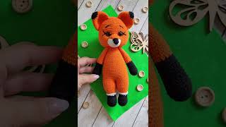 🦊Мк Лисичка Крючком👍🧡Crochet Fox🦊Gehäkelter Fuchs