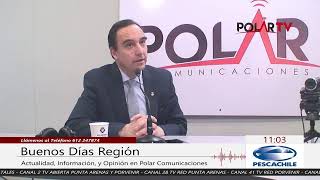 #BuenosDiasRegion Gobernador de Magallanes Jorge Flies Añon
